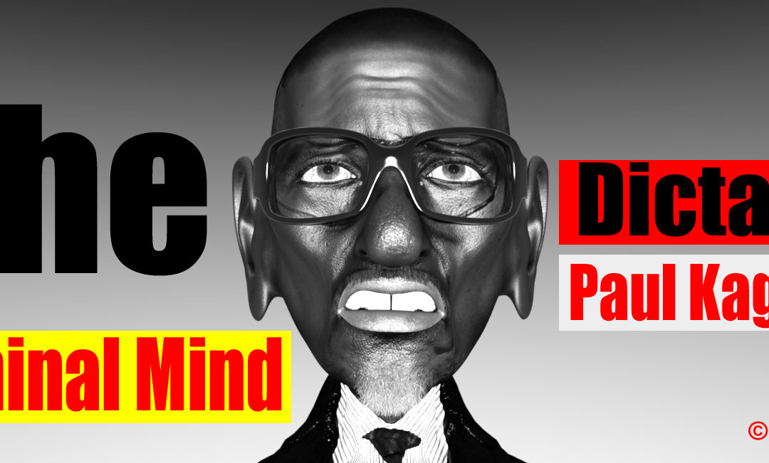 The mind of Criminal Paul Kagame