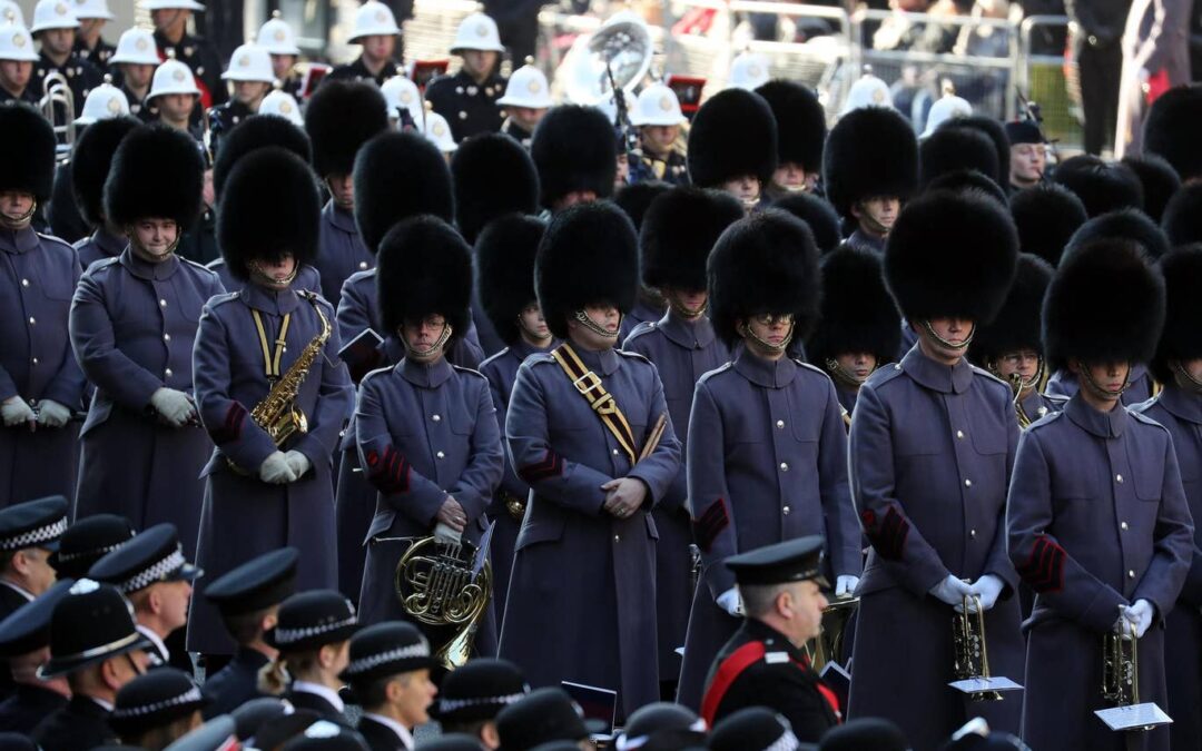 SERVICES HELD ACROSS THE UK ON REMEMBRANCE SUNDAY