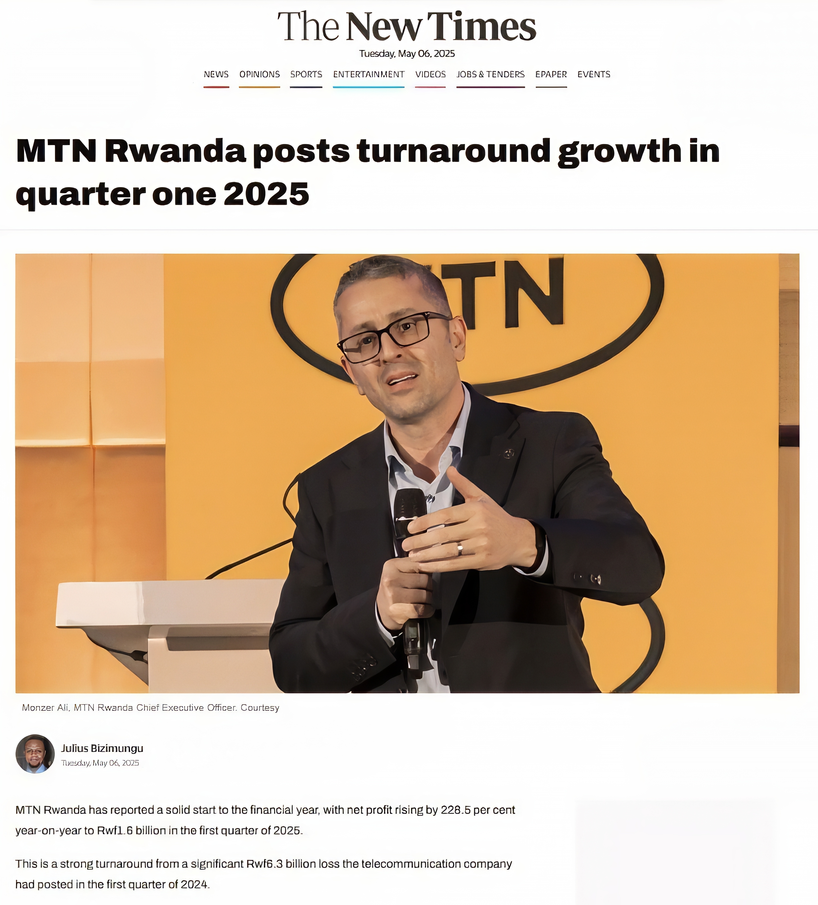 MTN Rwandacell MTN Rwandacell
